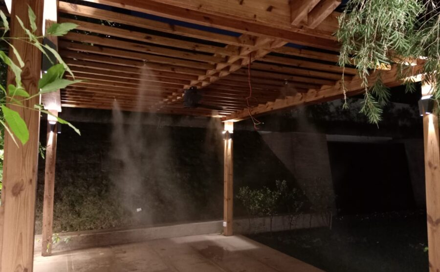 medium pressure misting system