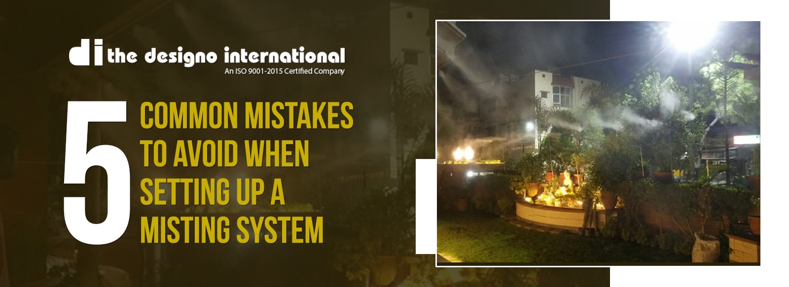 5 Common Mistakes to Avoid When Setting Up a Misting System