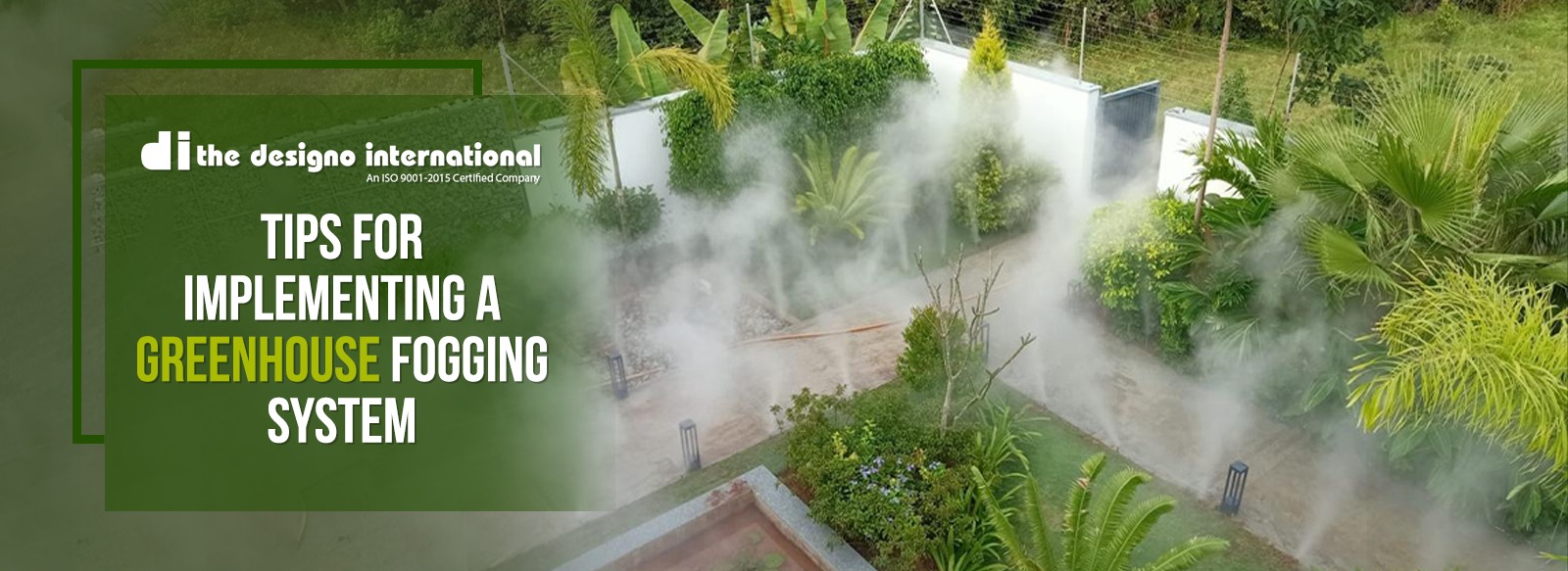 Tips for Implementing a Greenhouse Fogging System