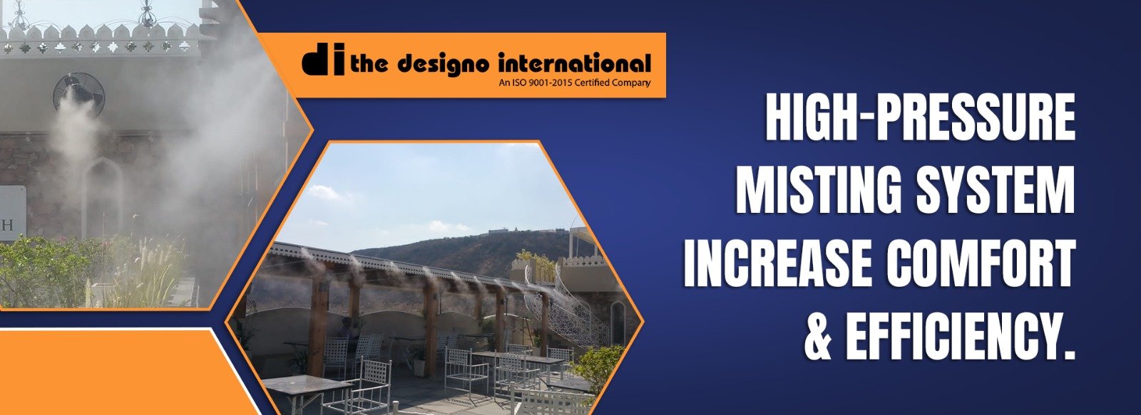 High Pressure Misting System: Increase Comfort and Efficiency