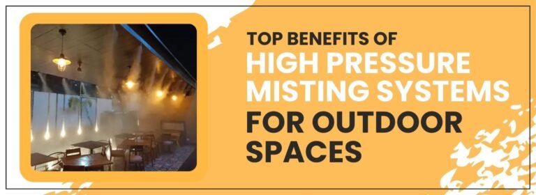 Top Benefits of High Pressure Misting Systems for Outdoor Spaces