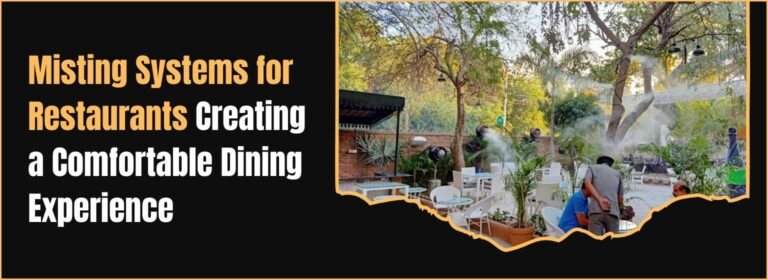 Misting Systems for Restaurants: Creating a Comfortable Dining Experience